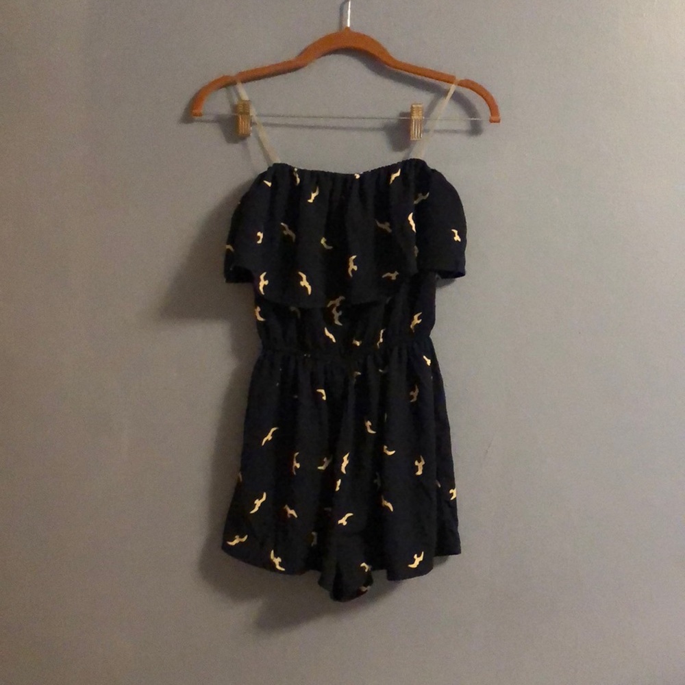 Super cute strapless romper
